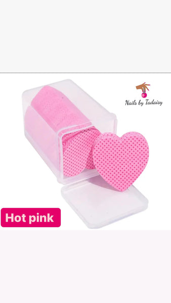 Heart Nail Wipes