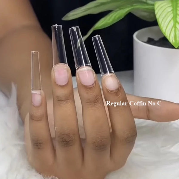 Long Coffin Nail Tips